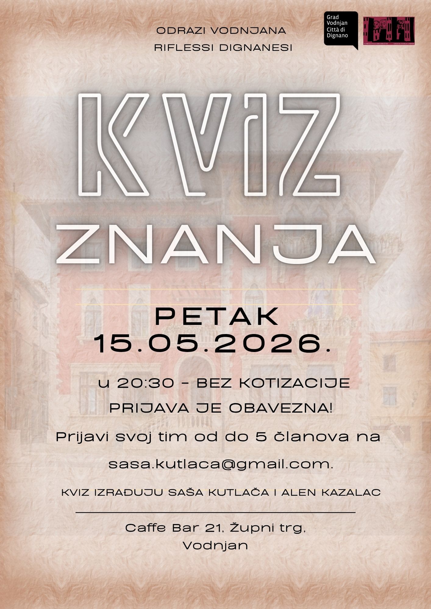 Odrazi Vodnjana/Riflessi Dignanesi - kviz/quiz